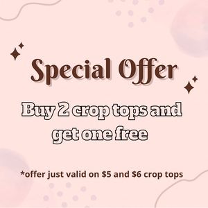 SPECIAL OFFER!🤩🤩